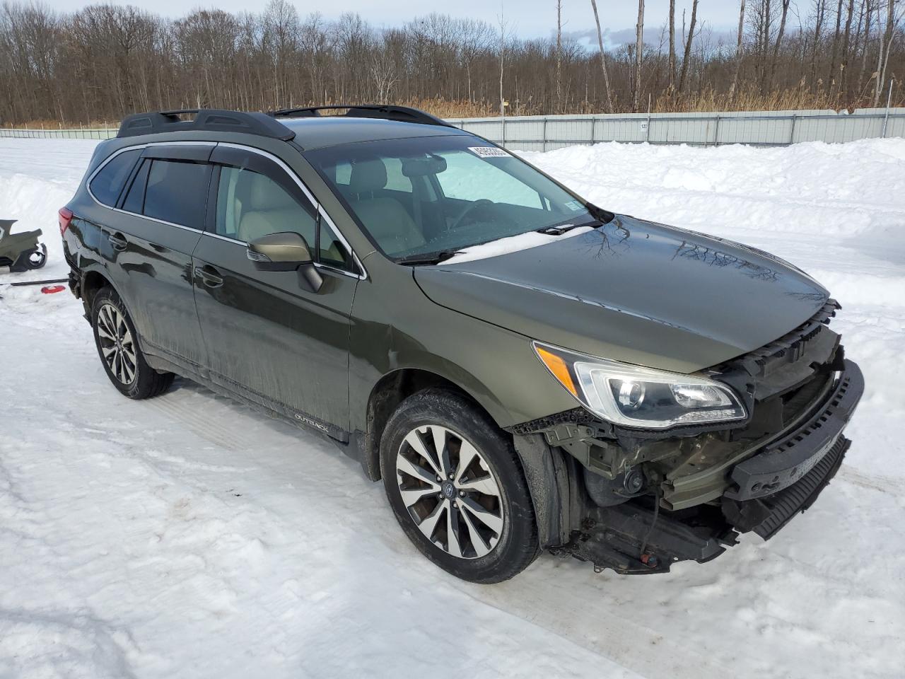 2015 Subaru Outback VIN 4S4BSBJC0F3237906 Copart auction photo, front end / rear end damage thumbnail 4