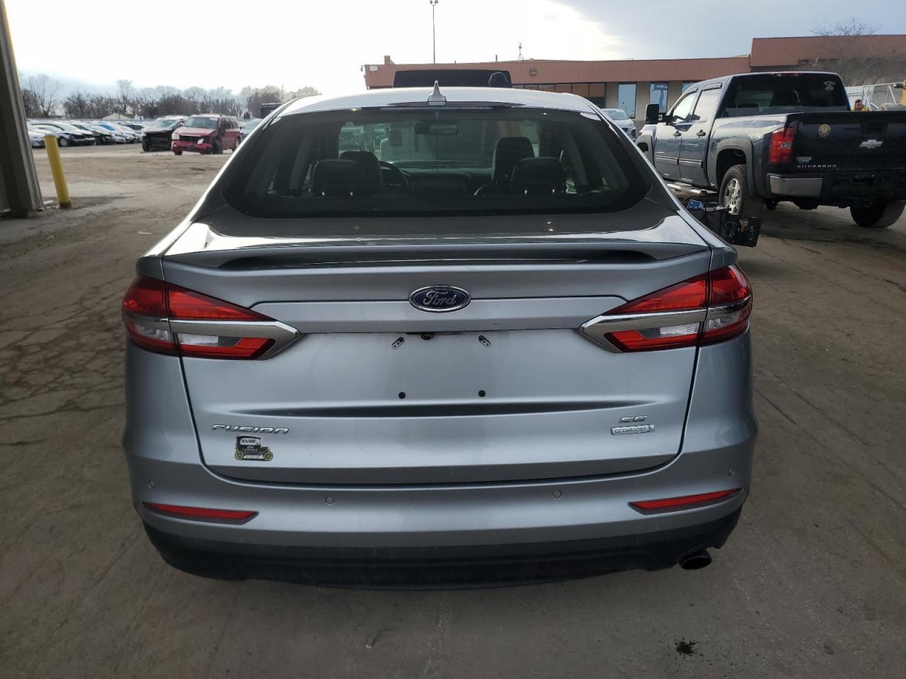 2020 Ford Fusion VIN 3FA6P0HD5LR135322 Copart auction photo, front end / side damage thumbnail 6