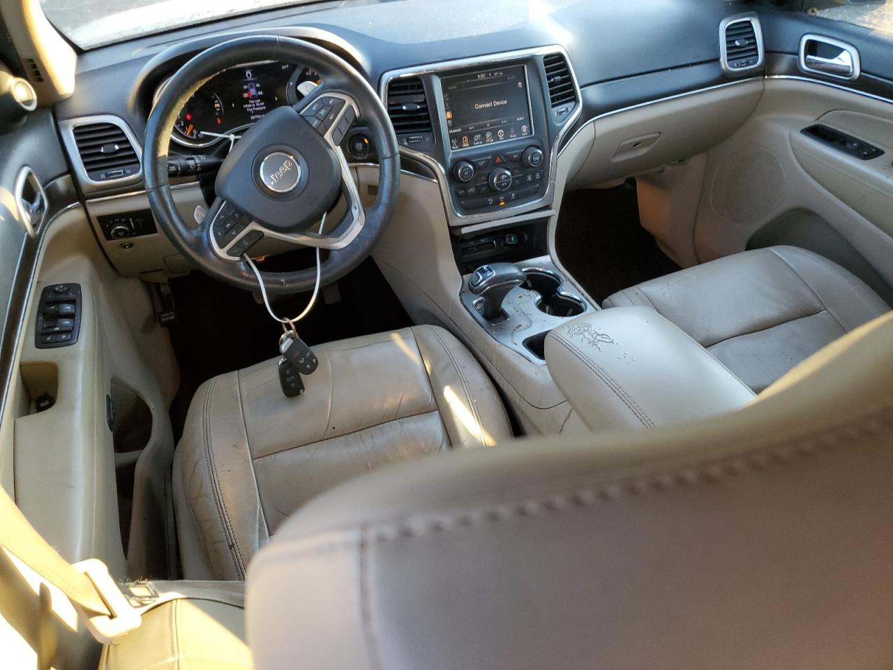 2014 Jeep Grand Cherokee VIN 1C4RJEBG6EC377739 Copart auction photo, front end damage thumbnail 8
