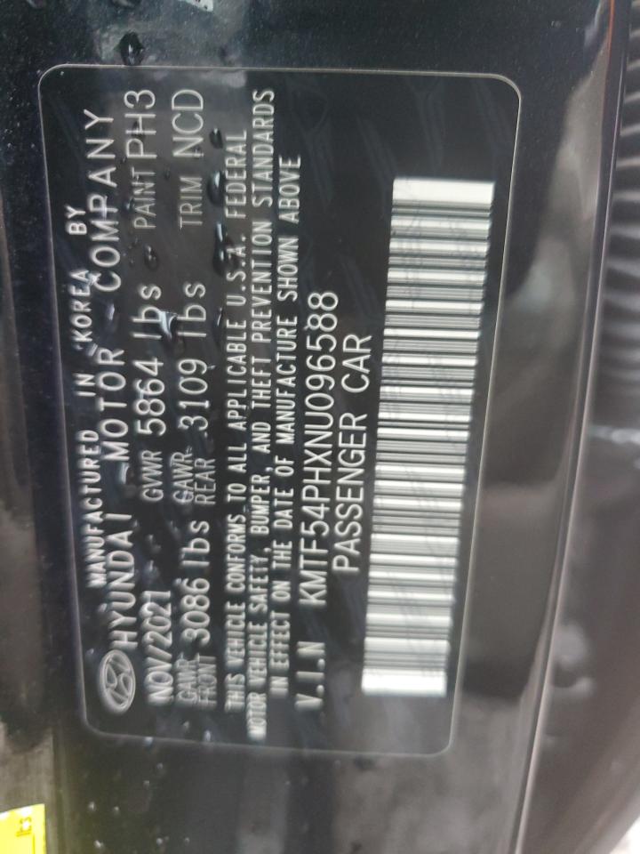 2022 Genesis G90 VIN KMTF54PHXNU096588 Copart auction photo, front end damage thumbnail 15