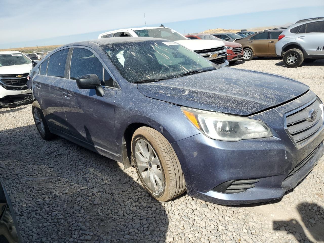 2017 Subaru Legacy VIN 4S3BNAC64H3039250 Copart auction photo, rear end / undercarriage damage thumbnail 4