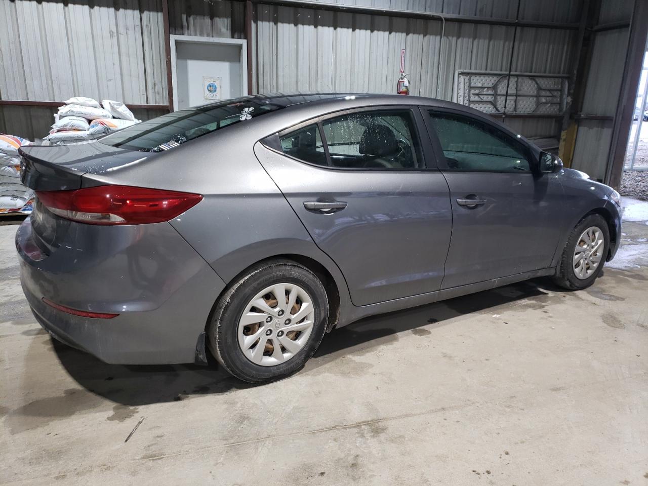 2018 Hyundai Elantra VIN 5NPD74LFXJH341317 Copart auction photo, side damage thumbnail 3