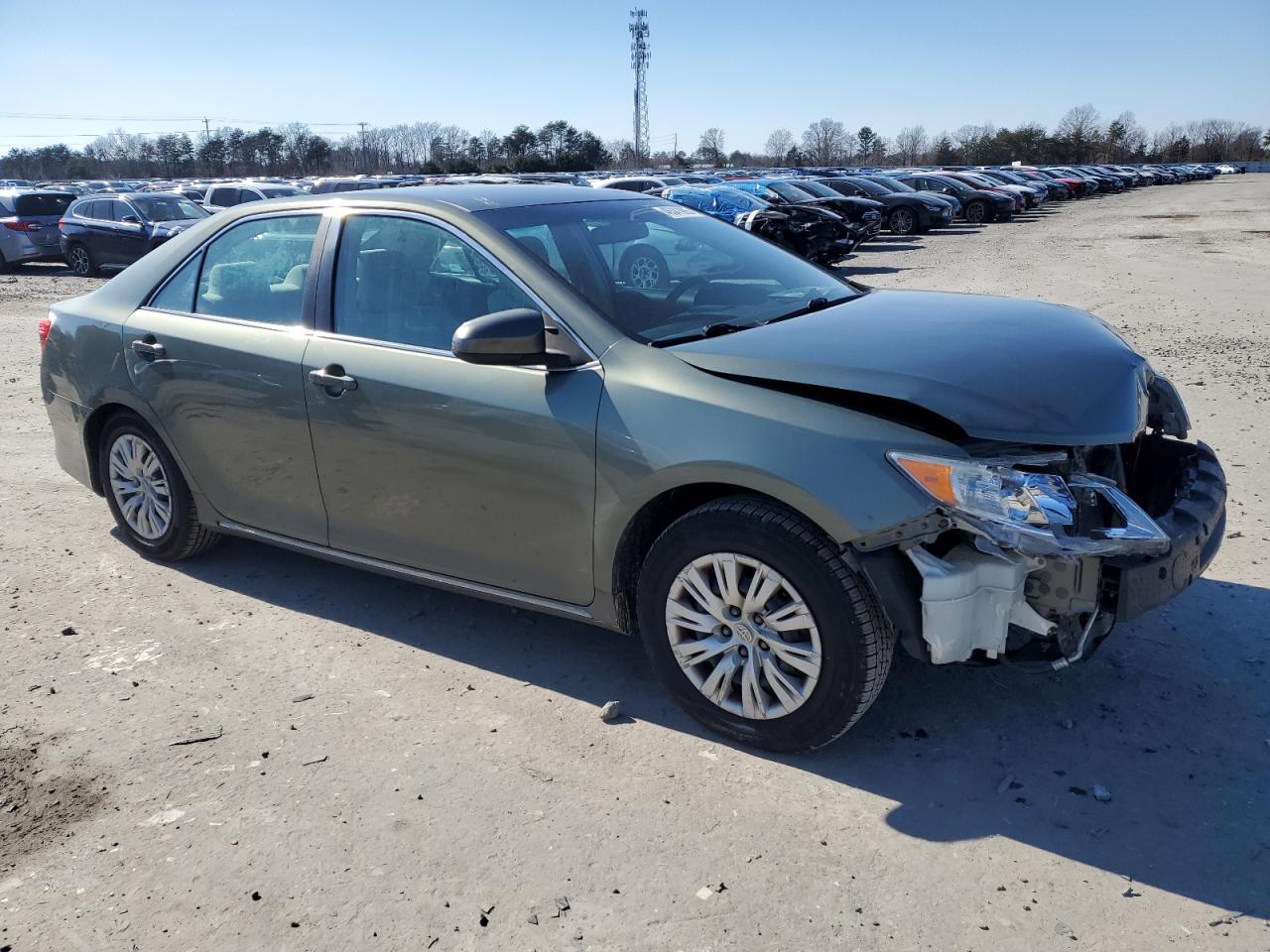 2012 Toyota Camry VIN 4T1BF1FK8CU557978 Copart auction photo, front end / minor dent/scratches damage thumbnail 4