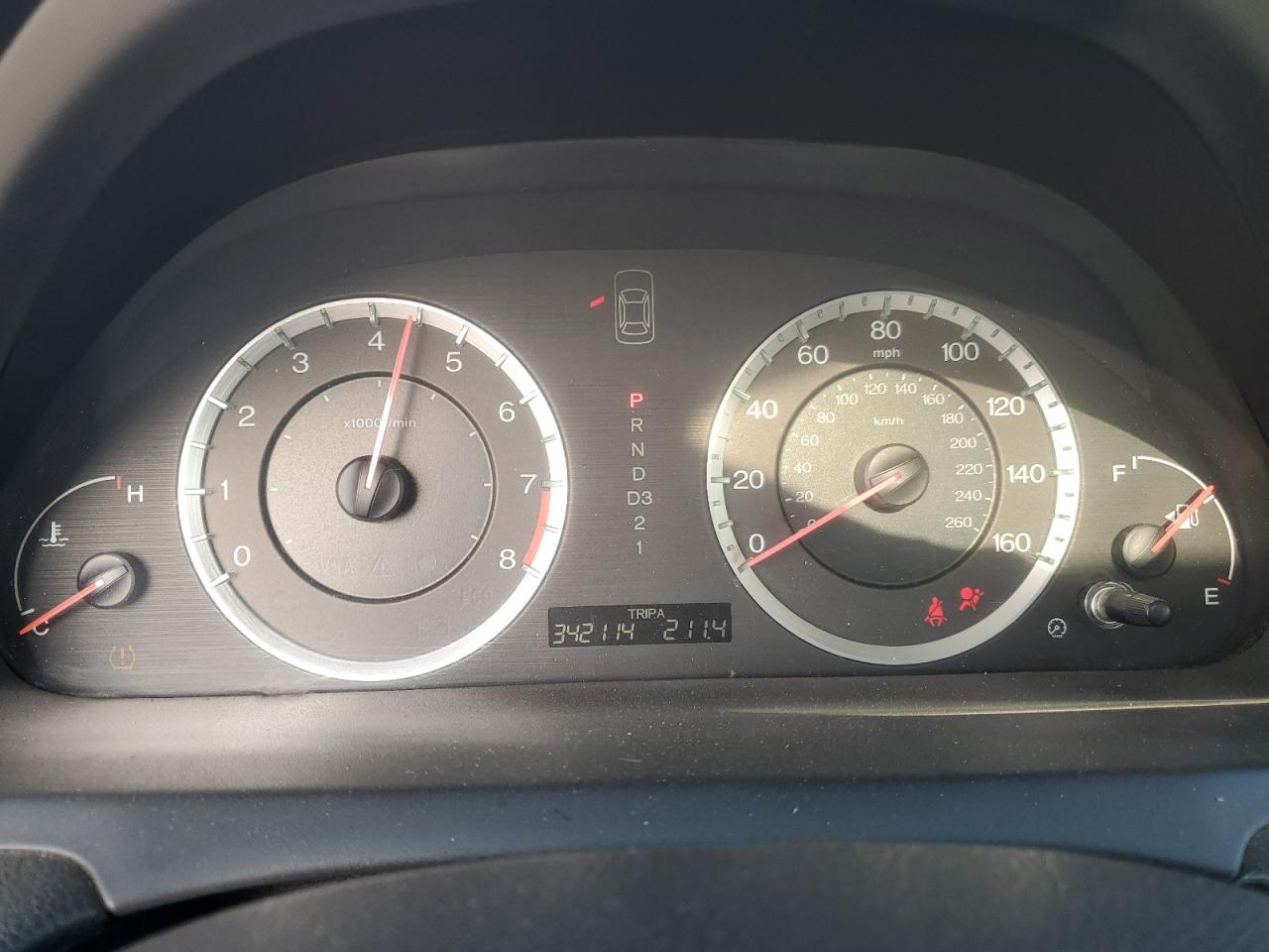 2008 Honda Accord VIN 1HGCS12748A004390 Copart auction photo, front end / rear end damage thumbnail 9