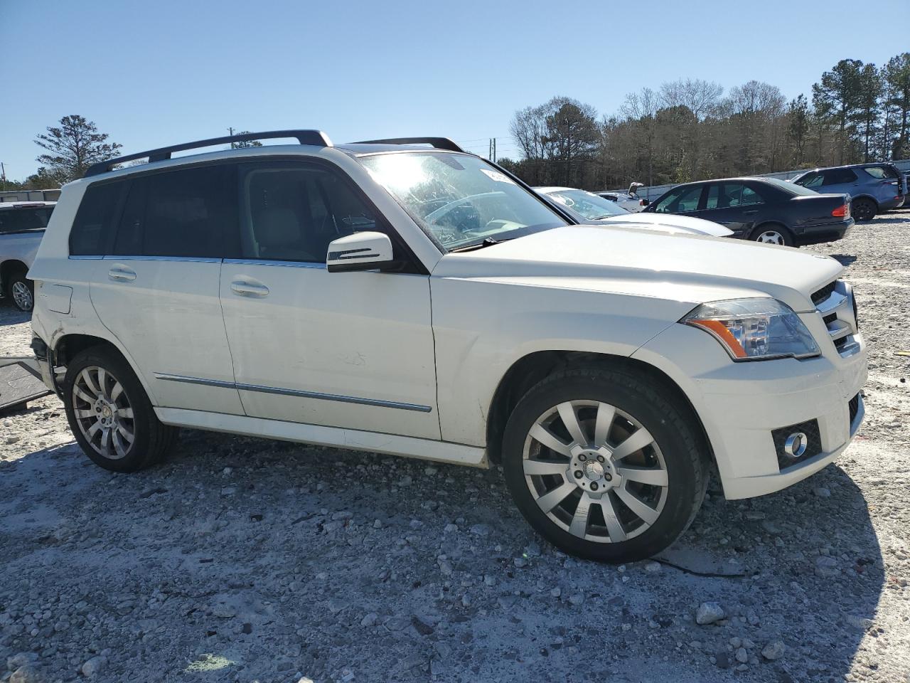 2012 Mercedes-Benz GLK-klasse VIN WDCGG5GB6CF781536 Copart auction photo, rear end damage thumbnail 4