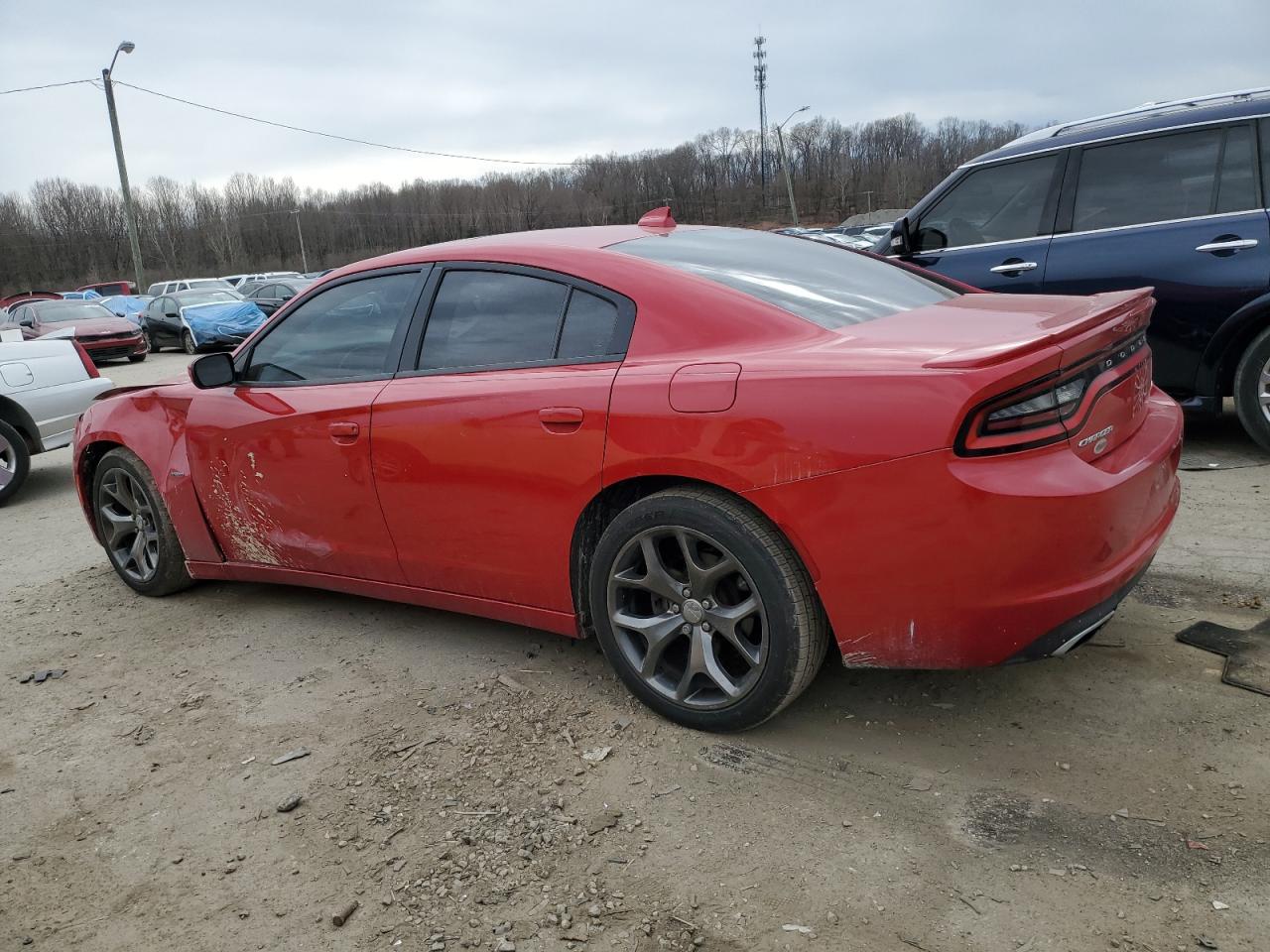 2016 Dodge Charger VIN 2C3CDXCT4GH126940 Copart auction photo, front end / side damage thumbnail 2