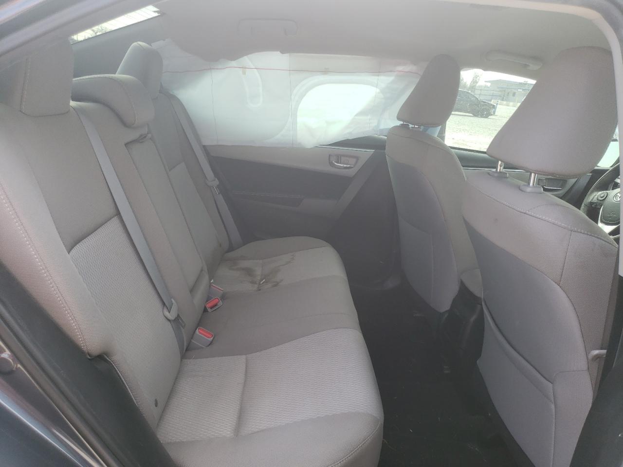2015 Toyota Corolla VIN 5YFBURHEXFP325187 Copart auction photo, side / front end damage thumbnail 10