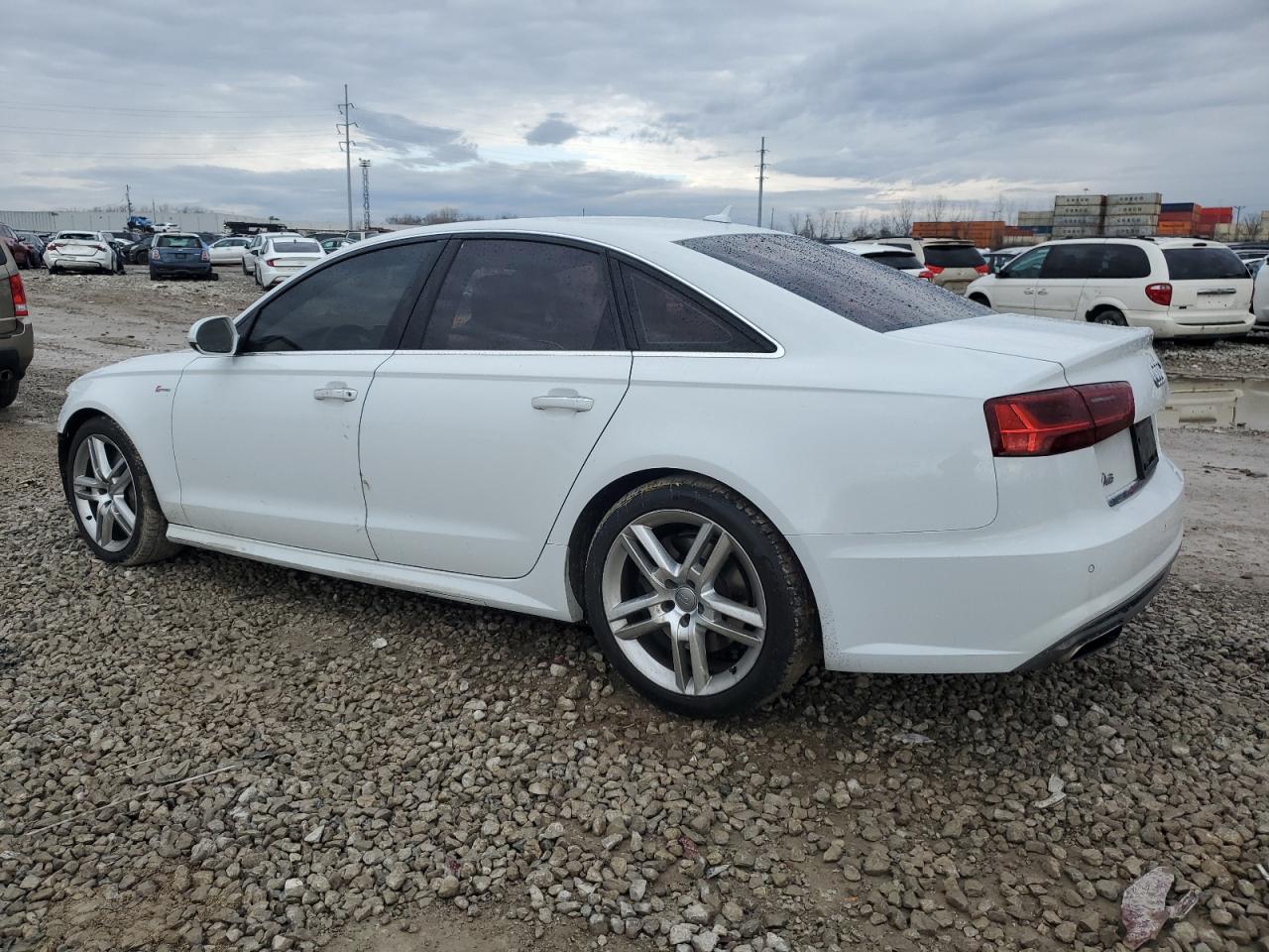 2016 Audi A6 VIN WAUFGAFC8GN197829 Copart auction photo, front end damage thumbnail 2