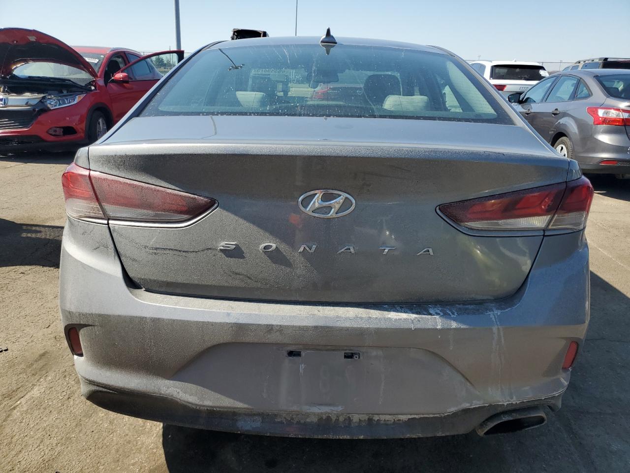 2018 Hyundai Sonata VIN 5NPE34AFXJH615974 Copart auction photo, front end damage thumbnail 6