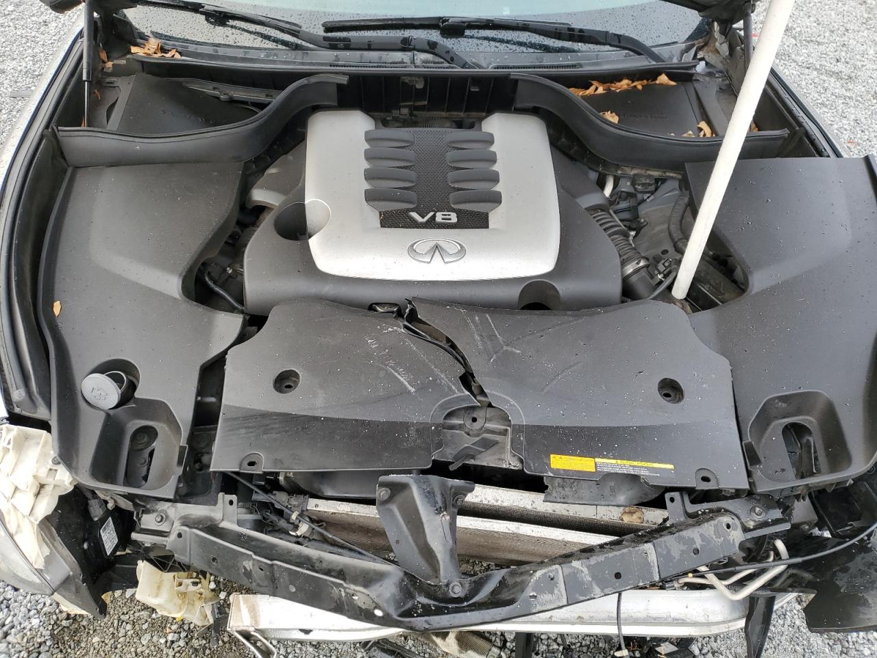 2010 Infiniti FX VIN JN8BS1MWXAM830085 Copart auction photo, all over / mechanical damage thumbnail 13