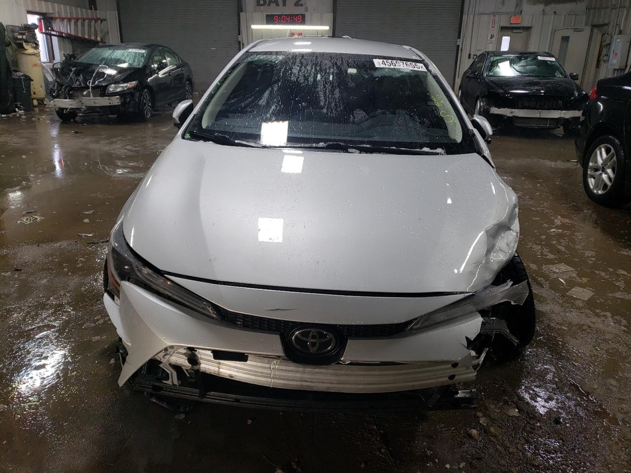 2021 Toyota Corolla VIN 5YFEPMAEXMP249680 Copart auction photo, front end / side damage thumbnail 5