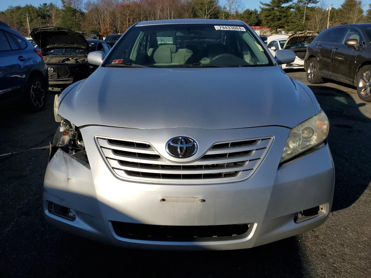 2009 Toyota Camry VIN 4T4BE46K89R085171 Copart auction photo, front end / side damage thumbnail 5