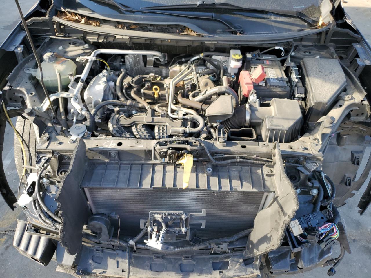 2021 Nissan Rogue VIN 5N1AT3BB3MC840141 Copart auction photo, front end damage thumbnail 11