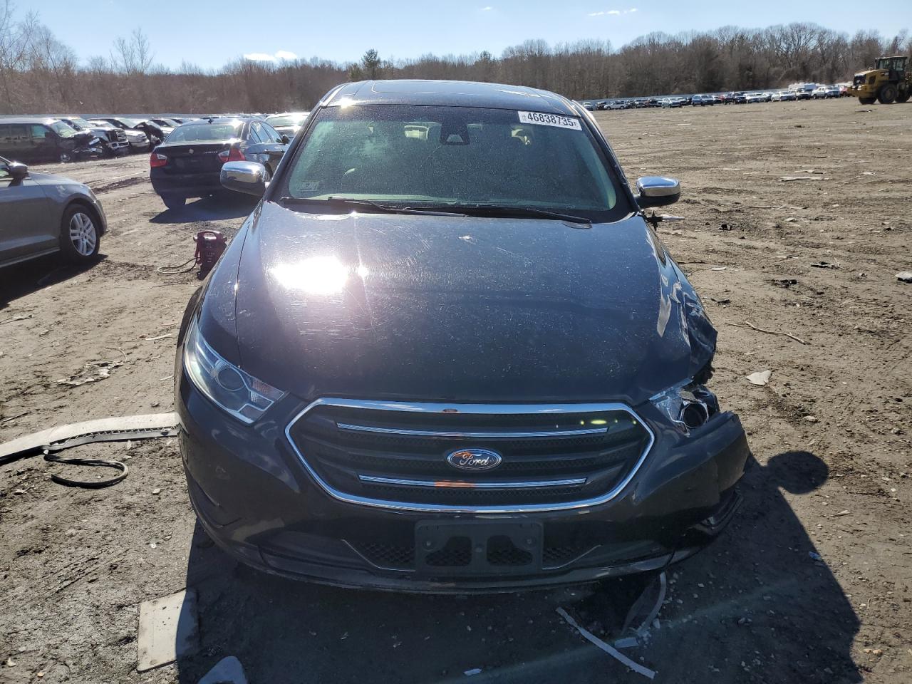 2018 Ford Taurus VIN 1FAHP2F8XJG130261 Copart auction photo, front end / side damage thumbnail 5