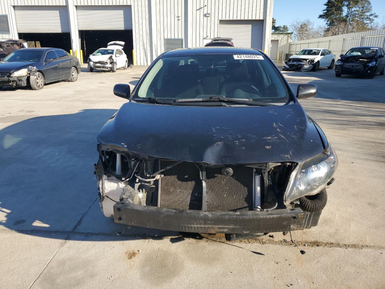 2010 Toyota Corolla VIN 1NXBU4EE5AZ361836 Copart auction photo, front end damage thumbnail 5