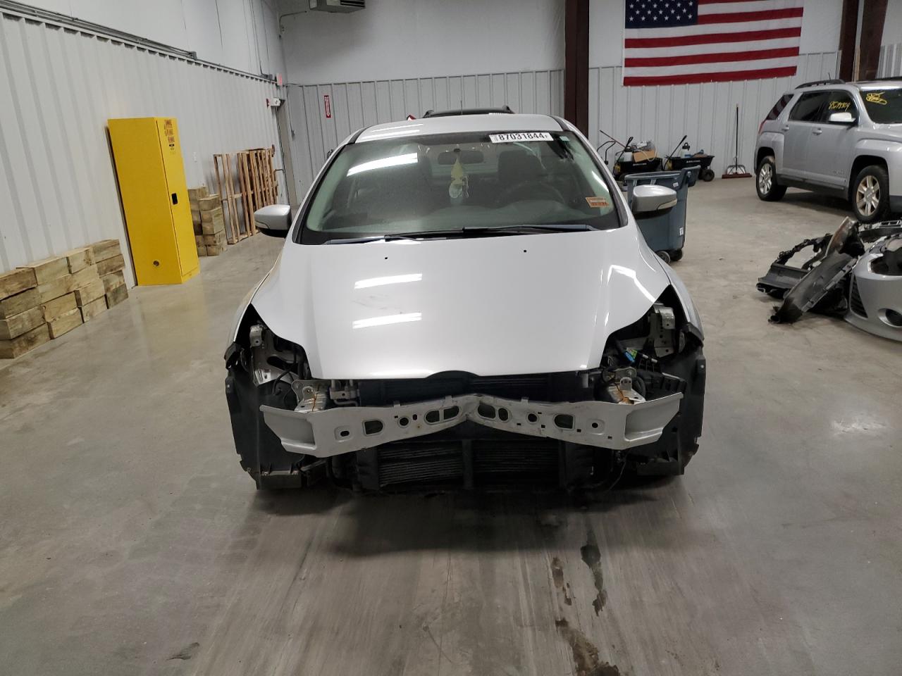2014 Ford Focus VIN 1FADP3F2XEL250686 Copart auction photo, front end damage thumbnail 5