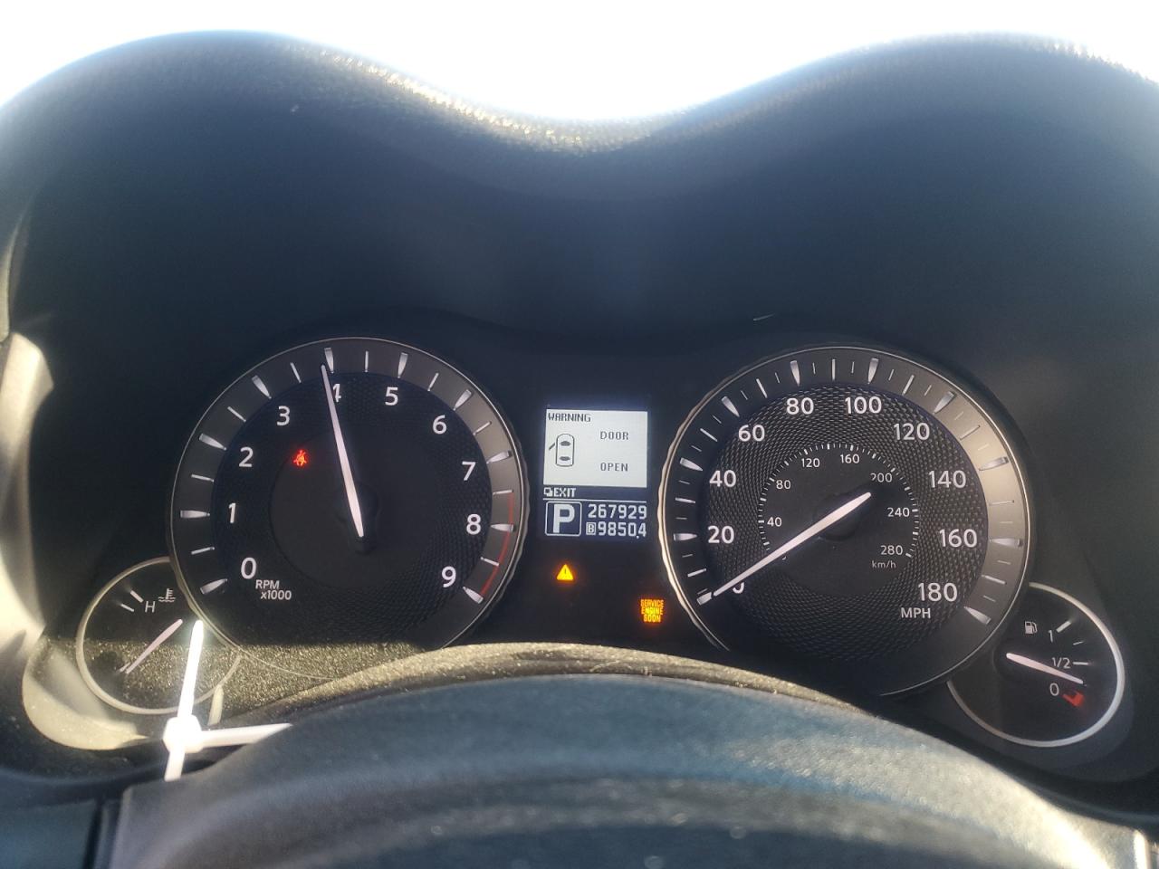2011 Infiniti M VIN JN1BY1AR5BM372873 Copart auction photo, front end damage thumbnail 9