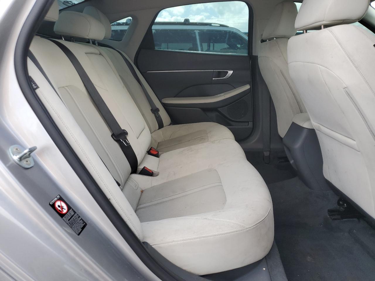 2021 Hyundai Sonata VIN KMHL64JAXMA145374 Copart auction photo, rear end damage thumbnail 10
