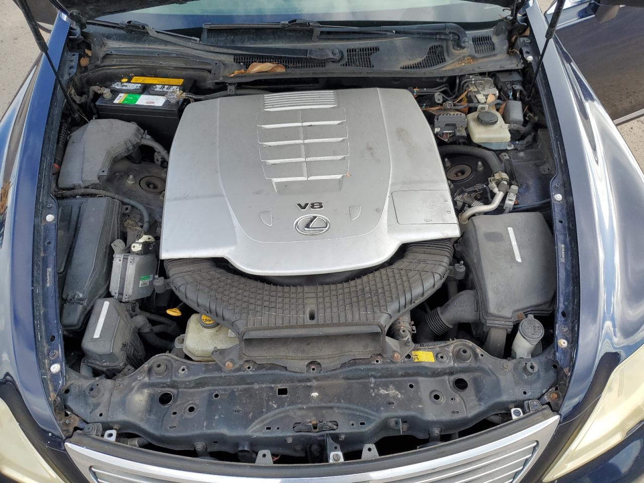 2007 Lexus LS VIN JTHGL46F075013223 Copart auction photo, rear end / mechanical damage thumbnail 11
