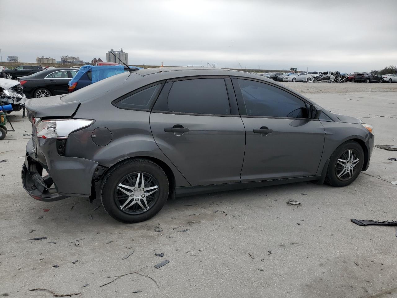 2016 Ford Focus VIN 1FADP3E21GL230461 Copart auction photo, rear end damage thumbnail 3