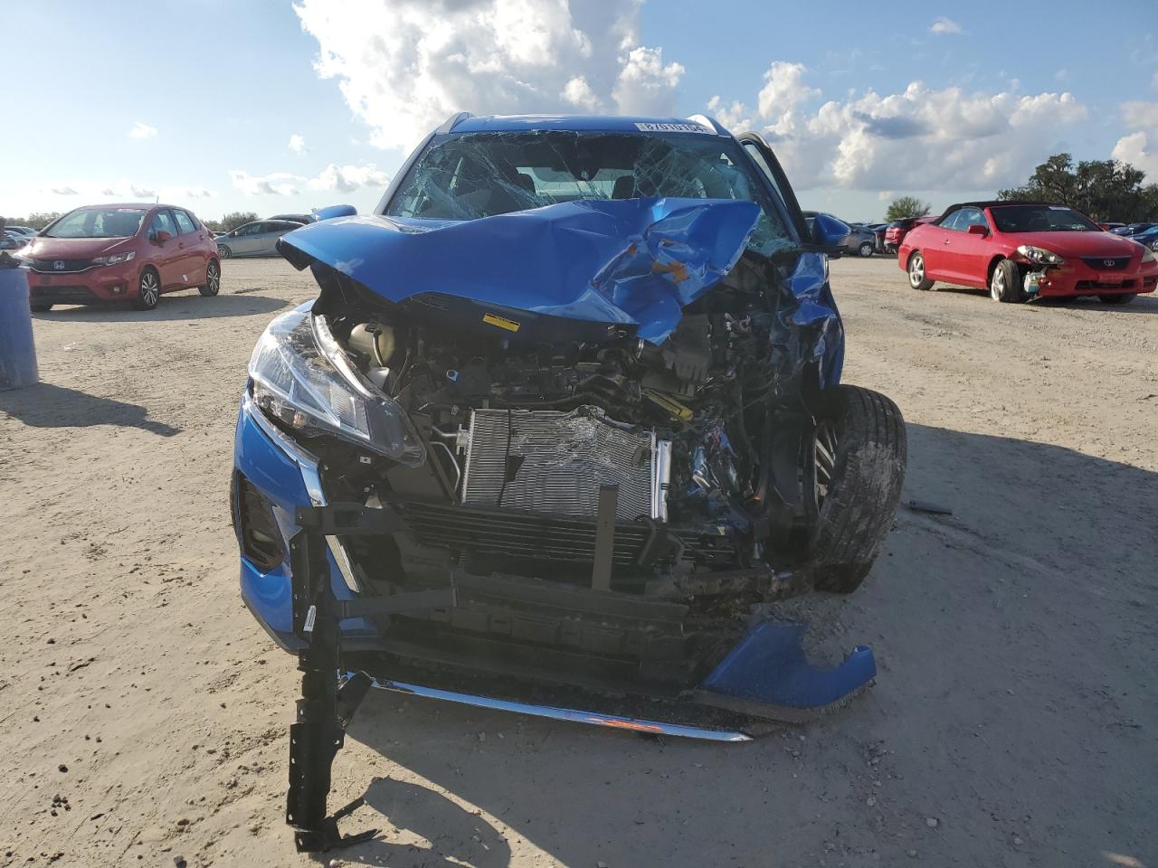 2024 Nissan Kicks VIN 3N1CP5CV9RL549258 Copart auction photo, front end / side damage thumbnail 5