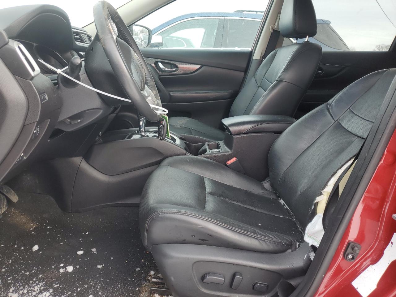 2015 Nissan Rogue VIN 5N1AT2MV3FC804454 Copart auction photo, side damage thumbnail 7