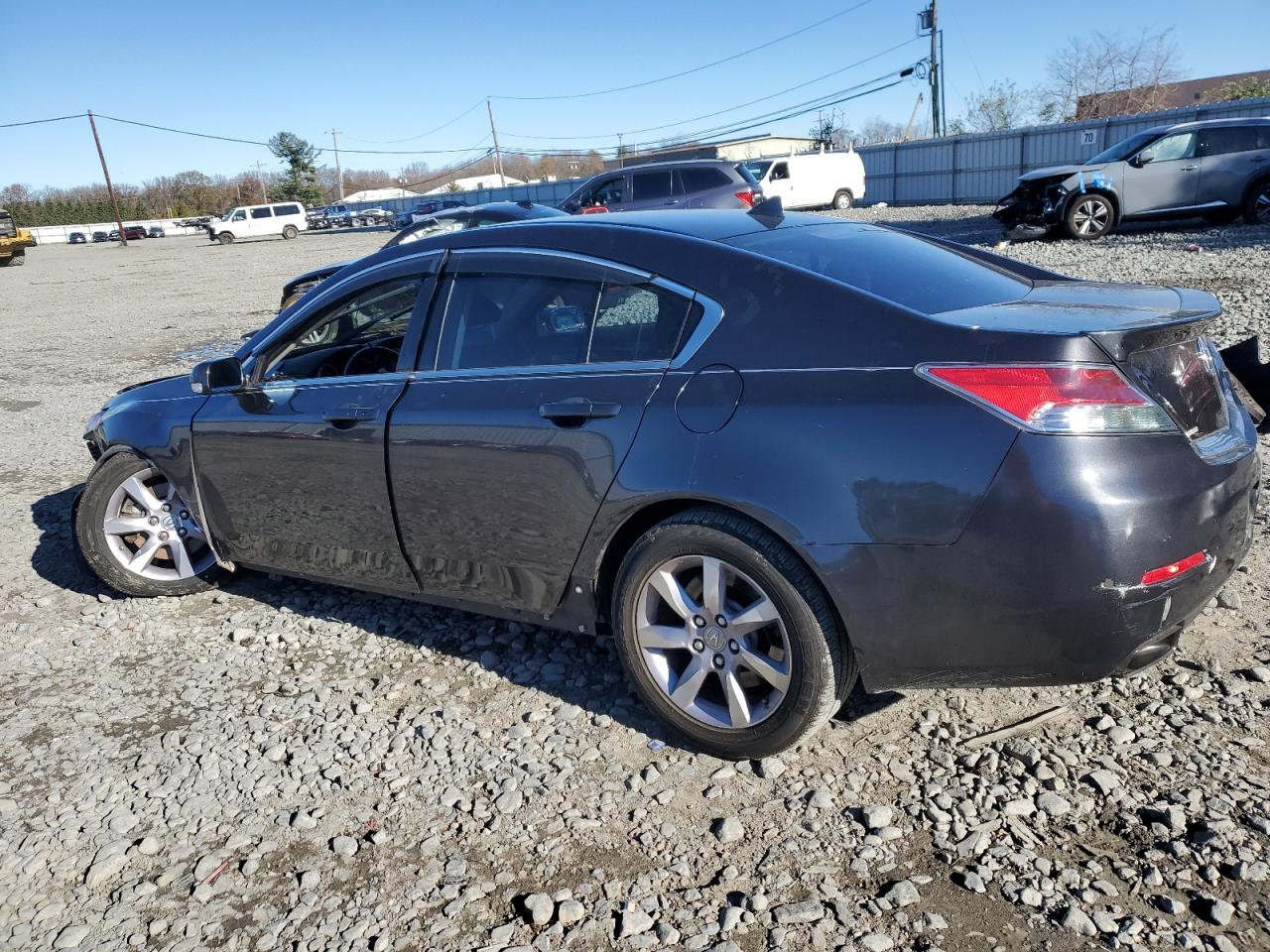 2013 Acura TL VIN 19UUA8F50DA002963 Copart auction photo, all over damage thumbnail 2