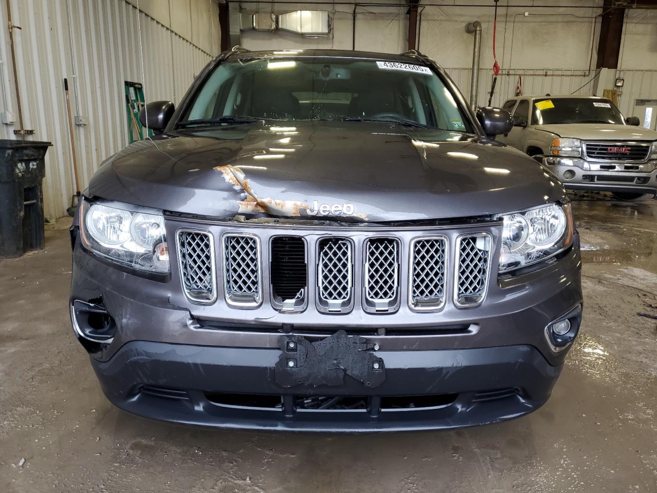 2016 Jeep Compass VIN 1C4NJDEB0GD783201 Copart auction photo, front end damage thumbnail 5
