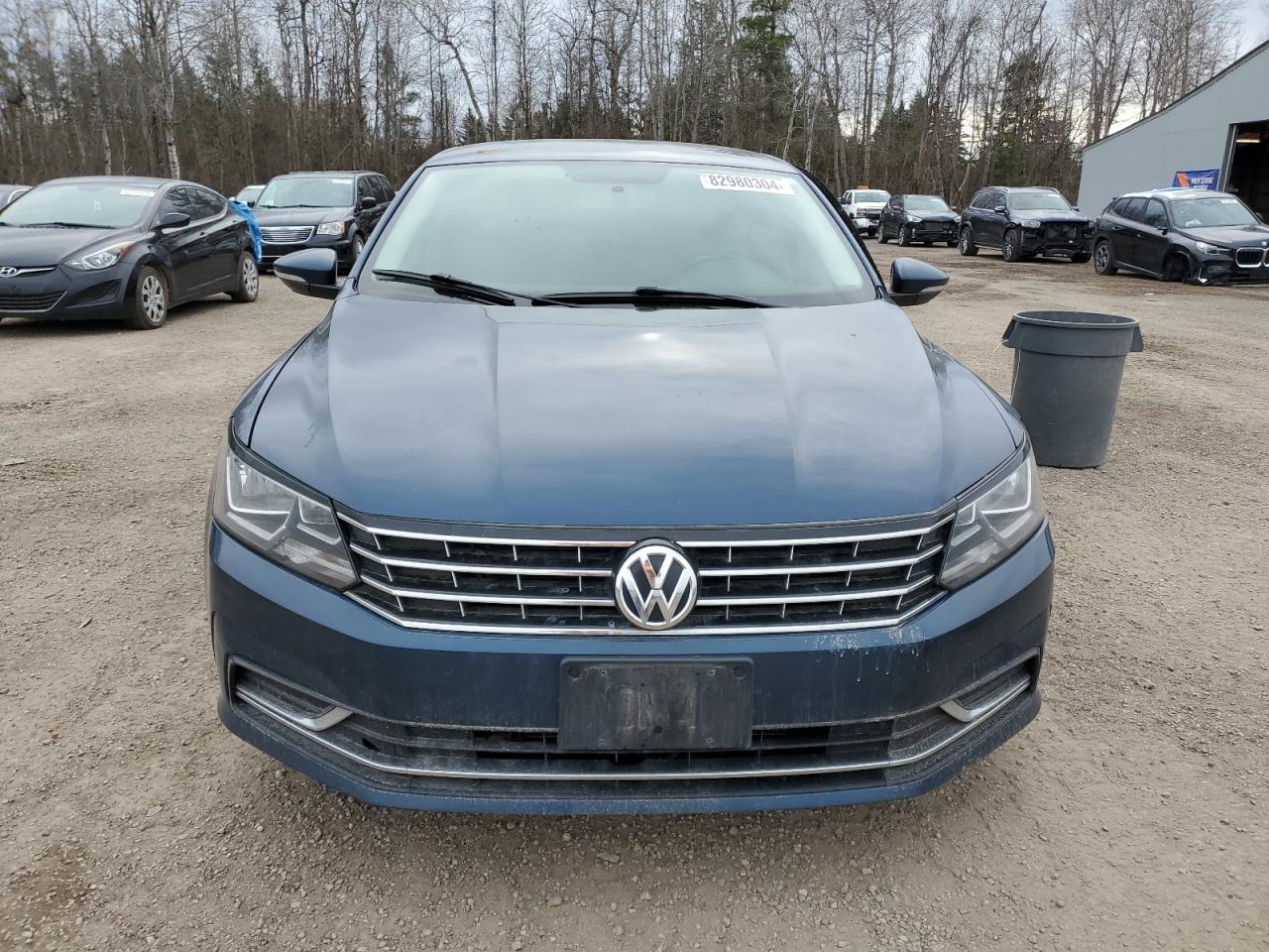 2018 Volkswagen Passat VIN 1VWAA7A36JC035545 Copart auction photo, side / front end damage thumbnail 5