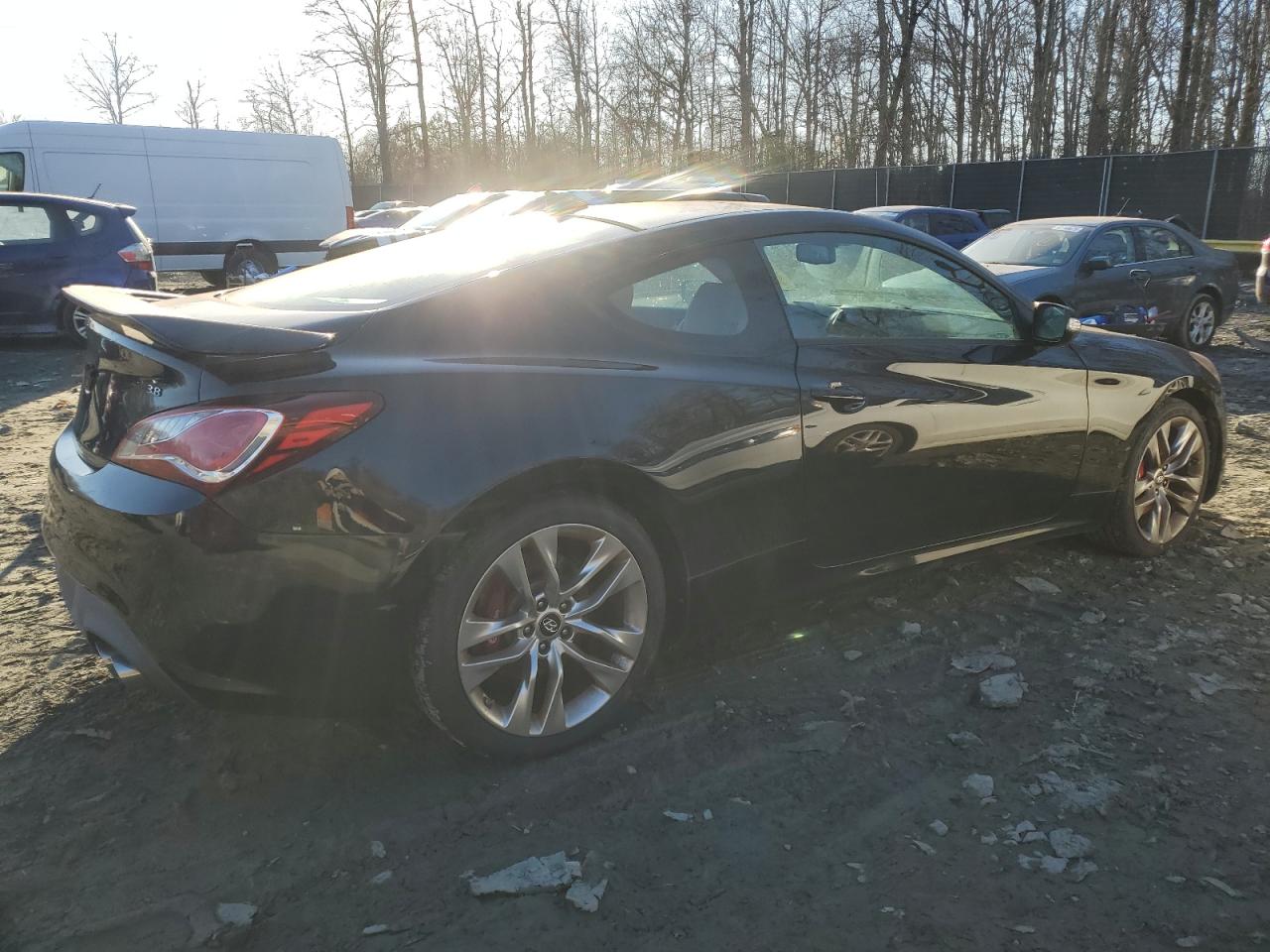 2016 Hyundai Genesis VIN KMHHU6KJ8GU136343 Copart auction photo, mechanical / front end damage thumbnail 3