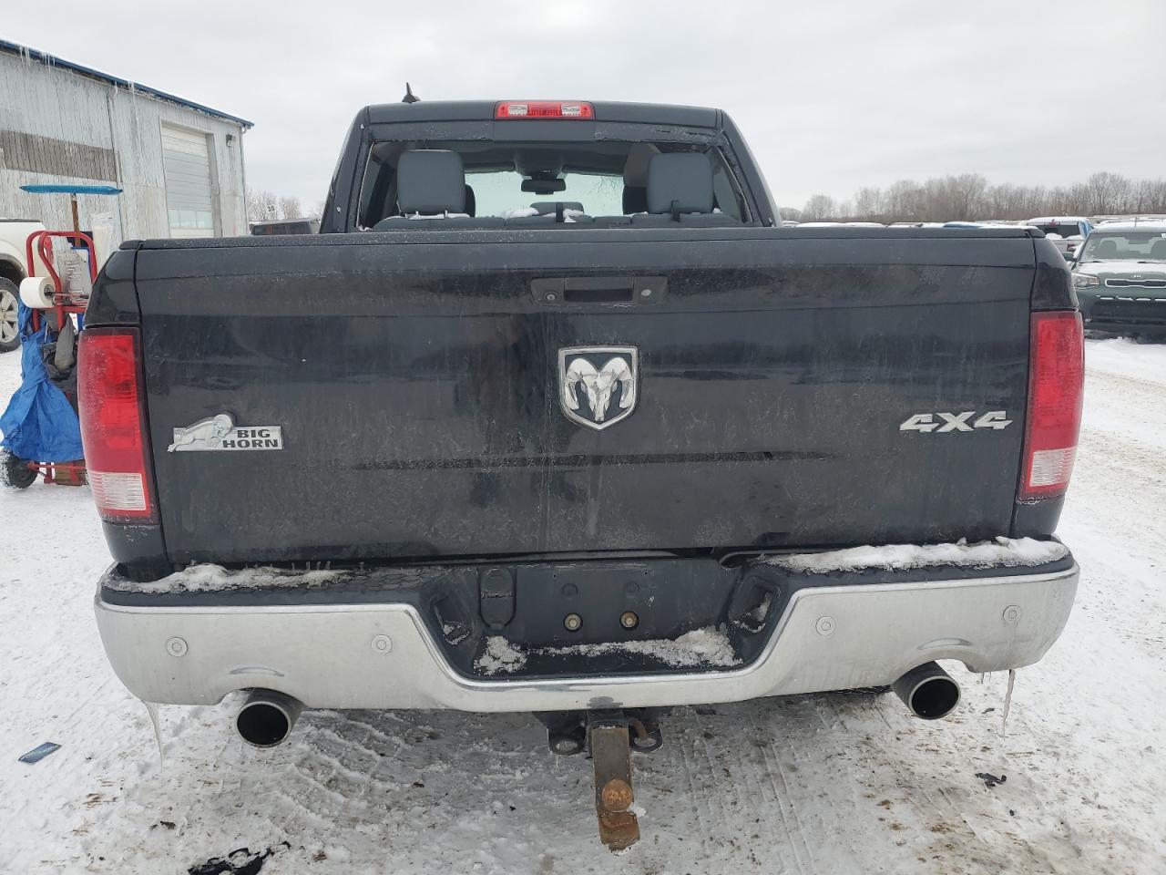 2014 RAM 1500 VIN 1C6RR7LT9ES472146 Copart auction photo, side / top/roof damage thumbnail 6