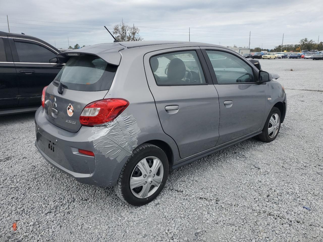 2019 Mitsubishi Mirage VIN ML32A3HJ6KH011600 Copart auction photo, front end damage thumbnail 3