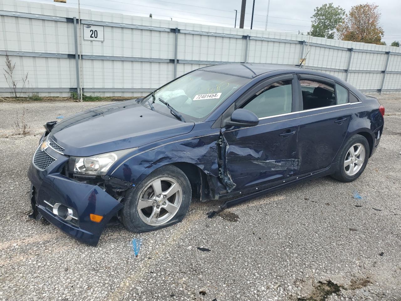 2011 Chevrolet Cruze VIN 1G1PF5S99B7208760