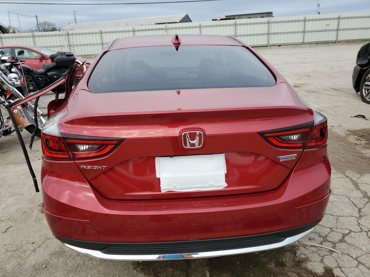 2021 Honda Insight VIN 19XZE4F93ME003834 Copart auction photo, side / rear end damage thumbnail 6
