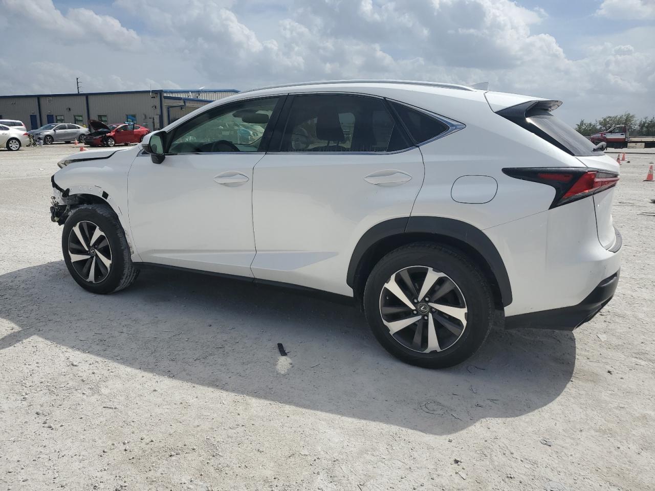 2019 Lexus NX VIN JTJBARBZ1K2181135 Copart auction photo, front end damage thumbnail 2