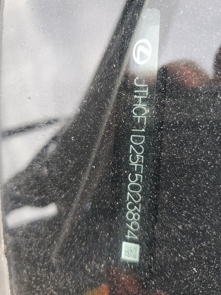 2015 Lexus IS VIN JTHCF1D25F5023894 Copart auction photo, all over damage thumbnail 12