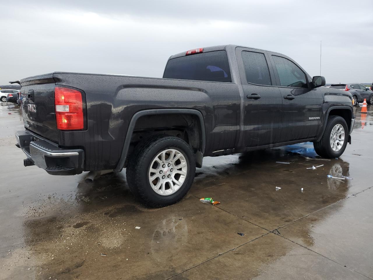 2014 GMC Sierra VIN 1GTR1TEHXEZ336598 Copart auction photo, front end damage thumbnail 3