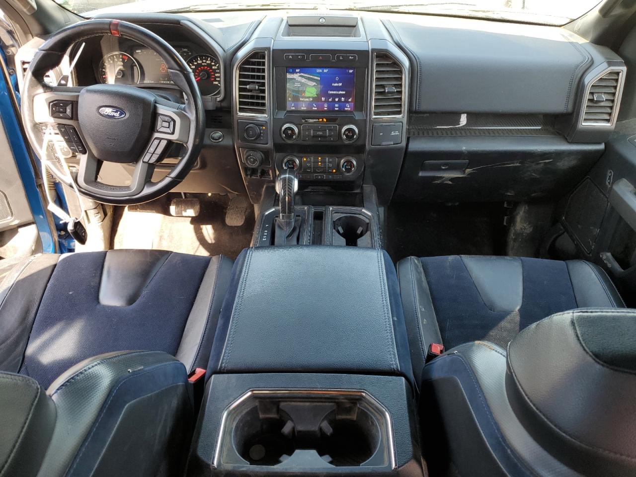2019 Ford F-150 VIN 1FTFW1RG5KFB89789 Copart auction photo, rear end damage thumbnail 8