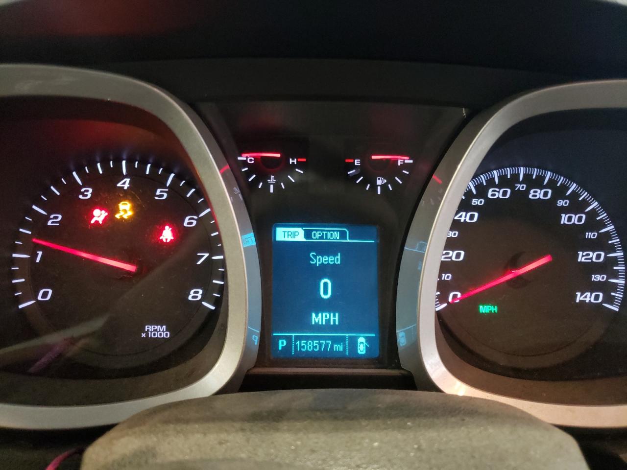 2013 Chevrolet Equinox VIN 2GNALBEKXD1216330 Copart auction photo, side / front end damage thumbnail 9