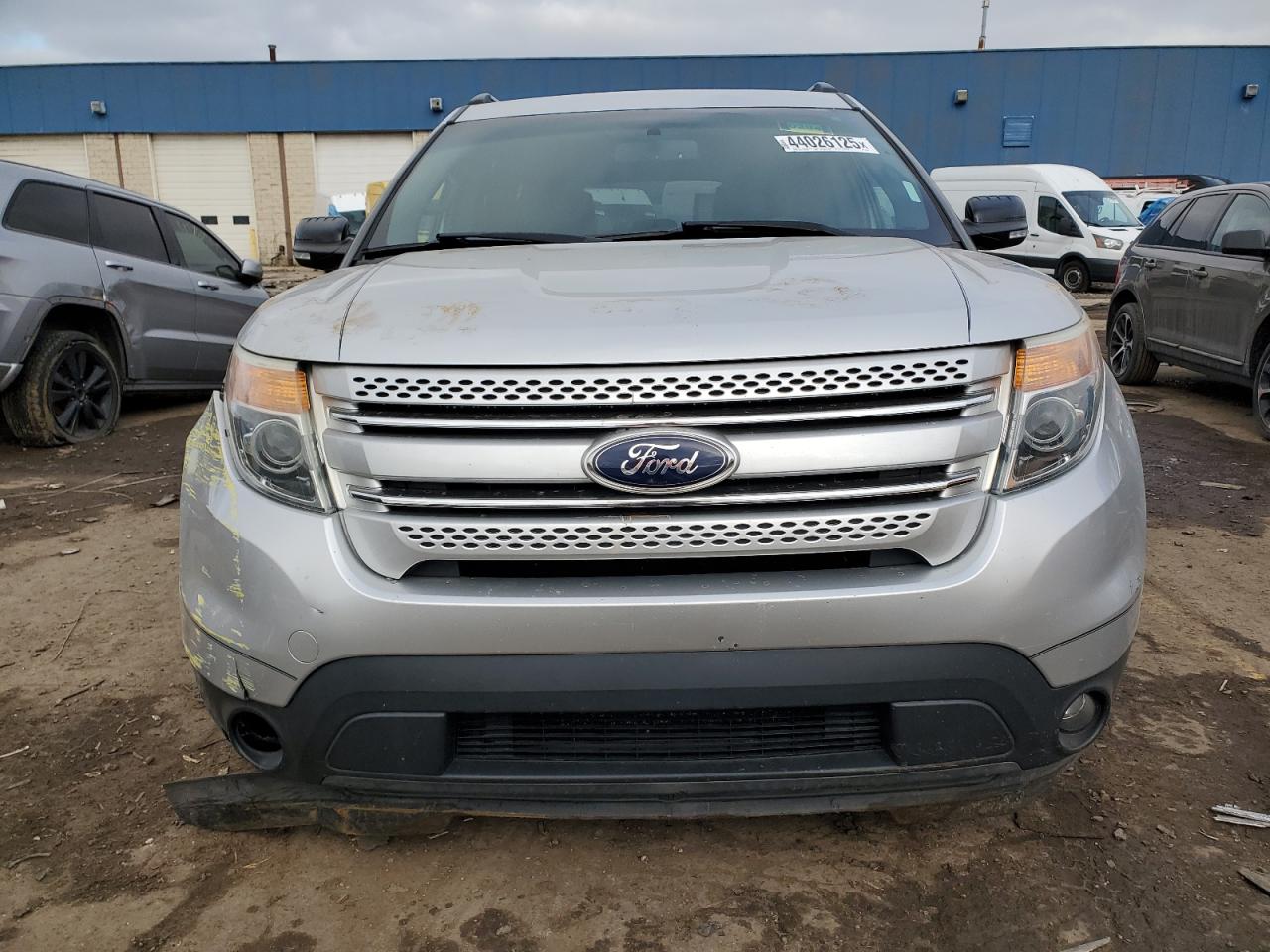 2014 Ford Explorer VIN 1FM5K7D81EGB41873 Copart auction photo, front end / side damage thumbnail 5