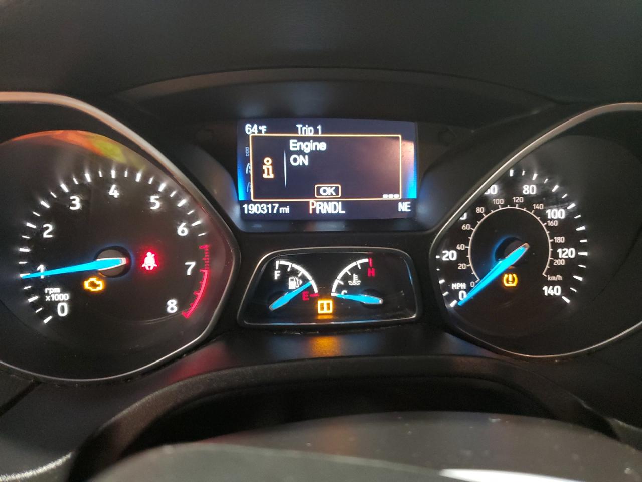 2015 Ford Focus VIN 1FADP3F28FL310689 Copart auction photo, minor dent/scratches damage thumbnail 9