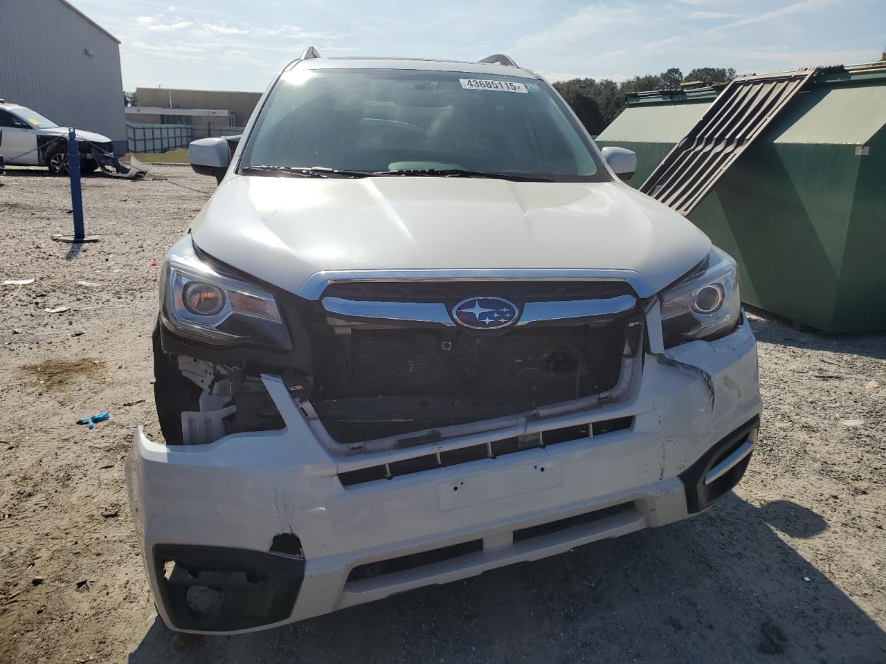 2017 Subaru Forester VIN JF2SJARC8HH541983 Copart auction photo, front end / minor dent/scratches damage thumbnail 5