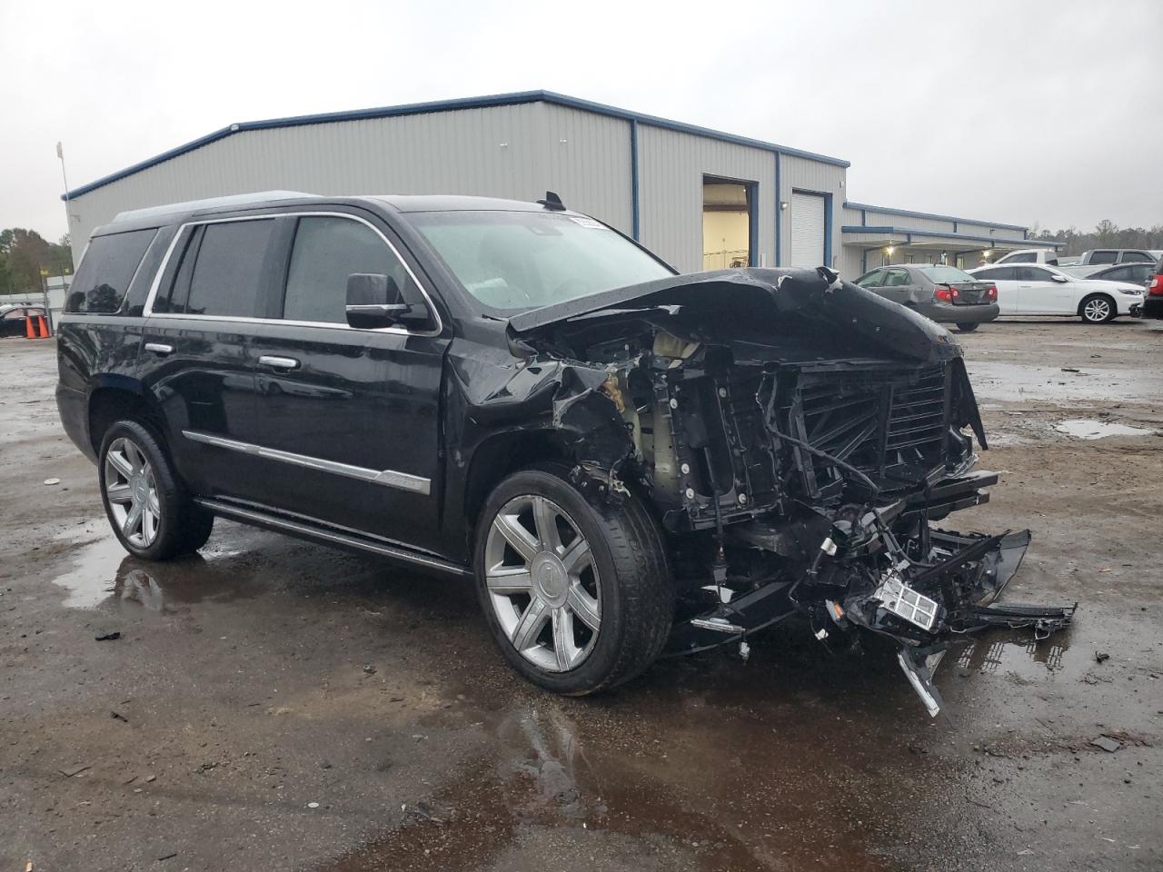 2016 Cadillac Escalade VIN 1GYS4CKJ1GR396735 Copart auction photo, front end damage thumbnail 4