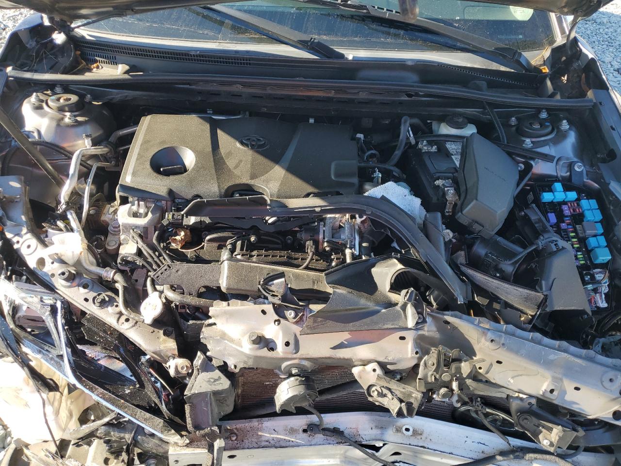 2020 Toyota Camry VIN 4T1G11AK4LU506974 Copart auction photo, front end / rear end damage thumbnail 13