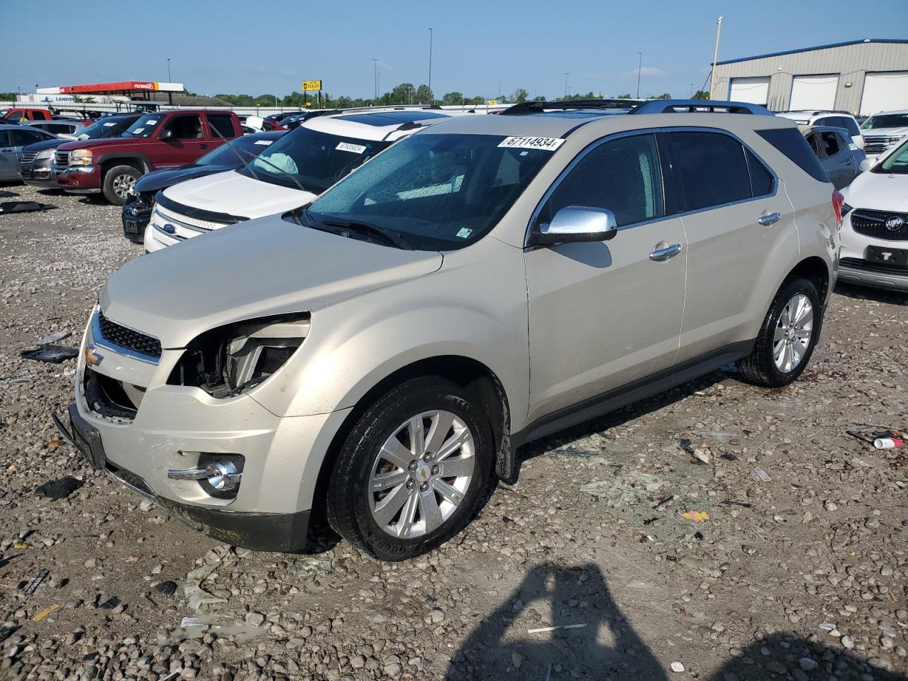 2011 Chevrolet Equinox VIN 2GNALFEC7B1150672