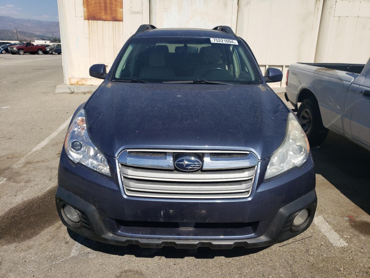 2014 Subaru Outback VIN 4S4BRDMC7E2253849 Copart auction photo, side damage thumbnail 5