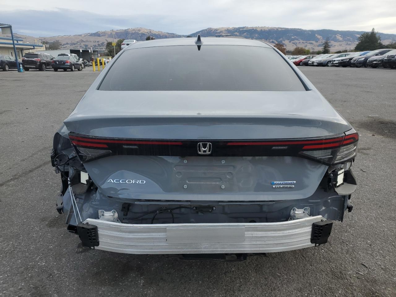 2024 Honda Accord VIN 1HGCY2F82RA078643 Copart auction photo, rear end damage thumbnail 6