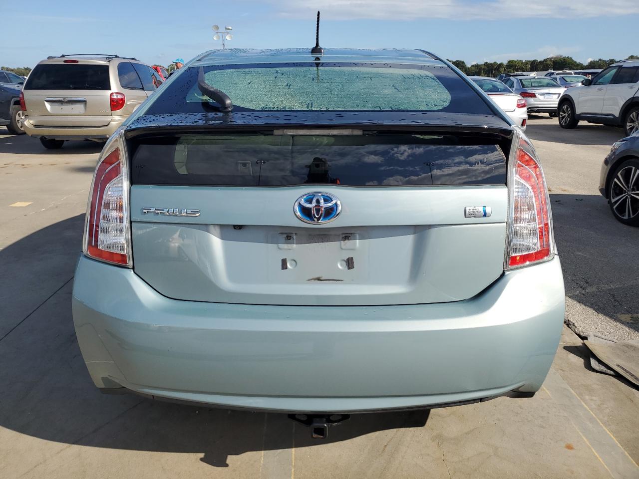 2012 Toyota Prius VIN JTDKN3DU6C5478794 Copart auction photo, water/flood damage thumbnail 6