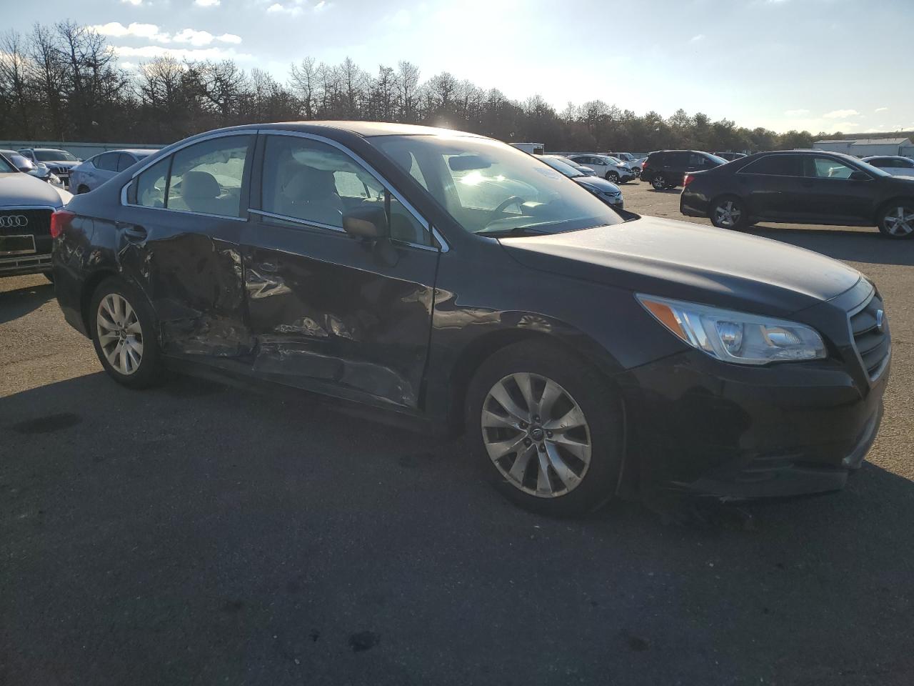 2017 Subaru Legacy VIN 4S3BNAB62H3006569 Copart auction photo, all over damage thumbnail 4