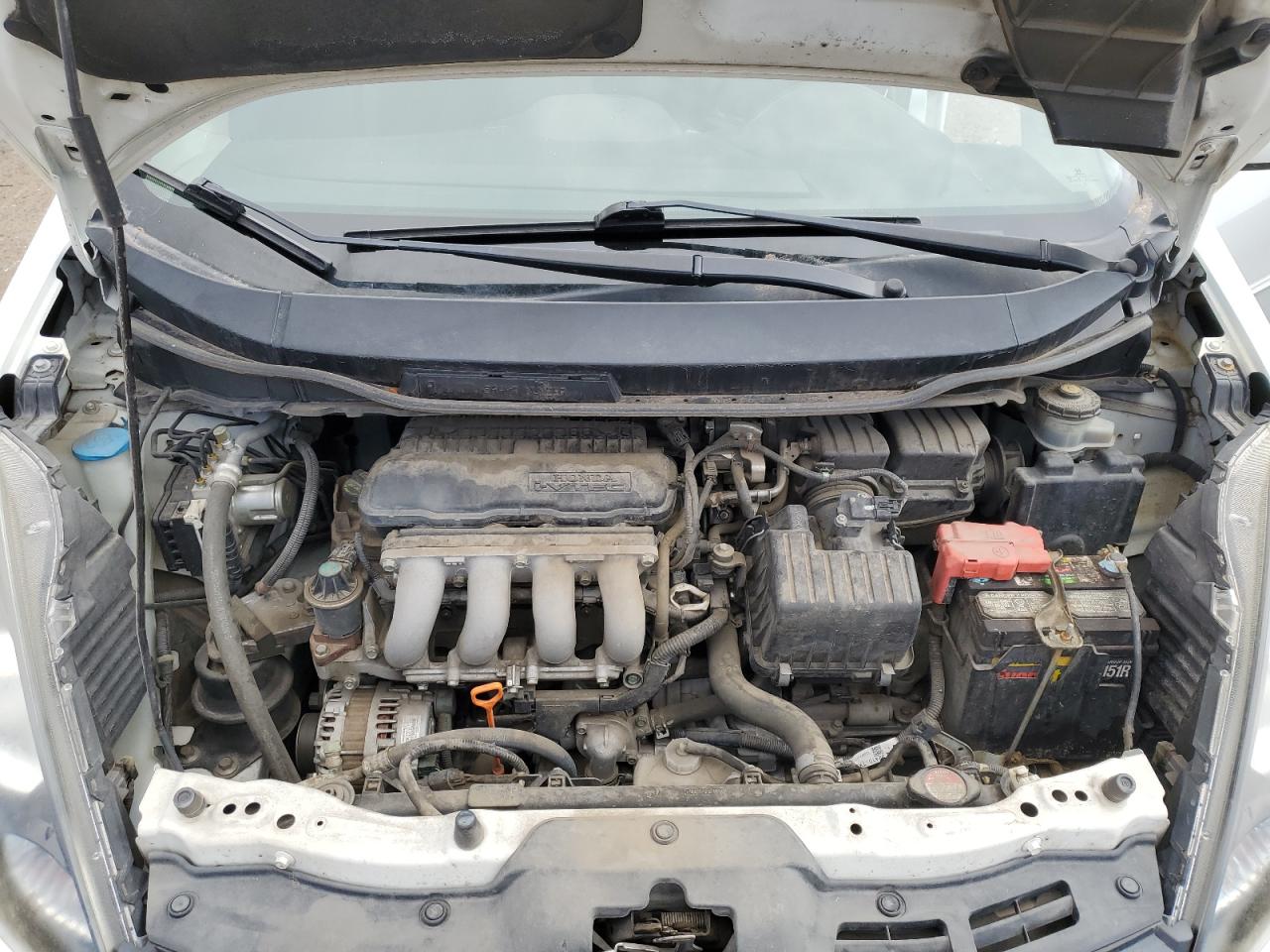 2013 Honda Fit VIN JHMGE8H51DC057454 Copart auction photo, rear end damage thumbnail 11